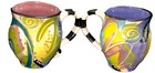 Trista Depp Chapman Mug Set 2 Sophia Street Studios Signed Pottery 1999 Vintage
