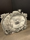 Baby Picture Frame Malden Single Photo Pewter Nursery Rhymes    hey Diddle Diddle   