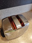 Vtg Sunbeam Model T-20 Radiant Control Toaster Chrome Usa Art Deco Sideway Slots