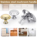 Cabinet Knobs Kitchen Drawer Handles Cupboard Door Pull Hardware Stainless Steel