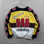 Adidas Cyclone Cycling Sweatshirt Asap Rocky L Yellow Vintage 80s Star Graphic