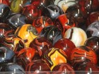 Large Lot 50  Jabo Fox Fire Contract Marbles   106
