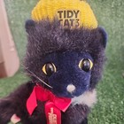 Vintage Animal Fair Tidy Cat Advertisement 10  Stuffed Plush Cat