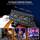 Lekato Micro Guitar Headphone Amp Rechargeable Multi Effects Mini Amplifier