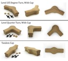 6010 Series  Hardwood Red Oak Stair Handrail Parts