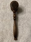 Vintage Wooden Gavel - Meetings   Judges   Auctioneers 7 50 In Lenth