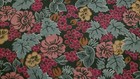 Antique Primitive Vintage Floral Green Cotton Border Quilt Doll Benartex Fabric 