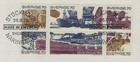 1970 Sweden Scott  861-866 Pane On Fdc - Swedish Industries