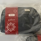 Delta Tumi 3 Traveling Soft Case Amenity Kit First Class Gray New