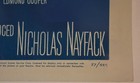 1957 Invisible Boy Original Movie Poster Linen 14x36 Cult Sci-fi Robby The Robot