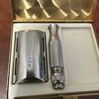 Vintage Gillette Safety Razor Marcas Regs Pat Off Made In Usa With Gold Case