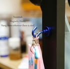 Neosmuk Navy Blue Magnetic Hooks Set Of 6