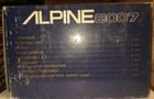 Alpine 8007 Car Alarm W siren   Old School Head Unit Security System  new  