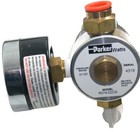 Parker Watts R374-02cg 1 4  Npt 0 - 125 Psi Air Regulator W  Pressure Gage