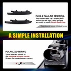 For Dodge Charger 2015-2023 Front Rear Led Side Marker Lights Reflector Lamp New