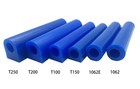 6pcs Blue Ring Carving Wax Tubes For Jewelry Making Casting Mold Molding