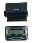 Vintage Motorola Ls750 Pager W Belt Clip Black Alphanumeric Display - Untested