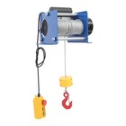 Hoist Electric Winch Wired Electric Lifting Hoist Remote Control 400kg 881lbs