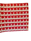 Vintage 80s Geese Christmas Gift Wrap  Roll Store Country Folk Art 1 6 Pounds