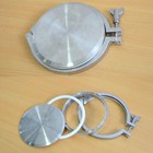 4  Sanitary Pipe Weld Ferrule   Tri Clamp   Ptfe Gasket   End Cap Ss Food Grade