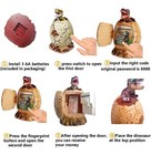 Dinosaur Piggy Bank Toy Kids Dinosaur Egg Atm Money Saving Box With Nightlight