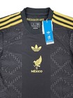 Adidas Authentic Mexico National Team Gold Soccer Jersey Jf2639 2025 Size Small 