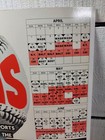 Vintage St  Paul Dispatch-pioneer Press Newspaper 1968 Twins Schedule Poster 