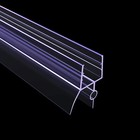 2-pack Shower Door Bottom Seal Plastic Strips 36  Length Glass Door Seal Strip