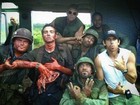 Tropic Thunder Alpa Chino Screen Used Movie Prop W propstore Coa   Chairback Lot