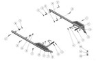 2024-2025 Genuine Kawasaki Ridge Nerf Bar Set 99994-1790