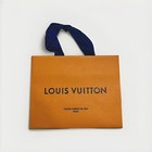 Louis Vuitton Shopping Bag Gift Small Paper Bag In Yellow 8 5  X 7  X 4 5 