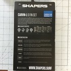 New 6 Fin Carvn Large Shapers Fcs 1 Surfboard Fins Surf Surfing