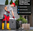 13  Stainless Steel Pressure Washer Surface Cleaner Set   Foam Cannon  4000 Psi