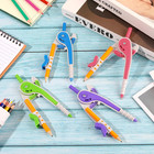 30 Pcs Student Math Geometry Compass Tool Classroom Set Bulk 6 Inch Bright Color