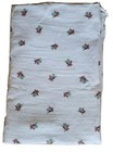 White Bouquet W red Ribbon Christmas Holiday Tablecloth 100  Cotton 60   80  New 