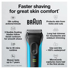 Braun Series 3 Proskin 3040s Wet   Dry Electric Shaver Foil Razor Trimmer