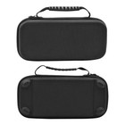 Nintendo Switch Travel Case Carrying Hard Shell With 2pc Tempered Glass Bundle