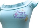 Stitch Shoppe By Loungefly Disney Peter Pan Mermaid Embroidered Top Size S