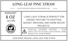 8 Oz  1 2 Pound  Organic Longleaf Pine Needles For Terrariums   Crafting