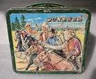 Bonanza Metal Lunch Box 1963 Western Tv Series  No Aladdin Thermos