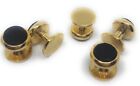 Genuine Onyx Tuxedo Shirt Studs  Manufacturers Direct Pricing    