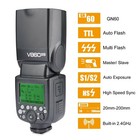 Godox V860ii-n 2 4g Ttl Li-ion Battery Wireless Camera Flash Speedlite For Nikon