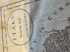 Vintage  Antique Italy From The Best Authorities John Bower Map 1816