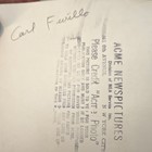 Acme Type 1  Newspictures Vintage Baseball Press Photo Carl Furillo Original