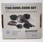 Stanley Adventure All-in-one Two Bowl Camp Cook Set - Stainless Steel Sealed New