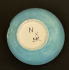 Hand Glazed Ceramic Yarn Bowl 5-3 4 X 3-inch Knitting Crochet Yarn Holder Blue