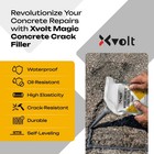 Magic Concrete Crack Filler  2-pack 