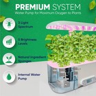 Hydroponics Growing System 11 Pods Indoor Herb Garden With Grow Light Adjustable