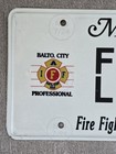 Maryland Baltimore City Professional Fire Fighters Local  734 License Plate