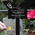 Pet Memorial Garden Cross Stake Pet Loss Dog Puppy Cat Grave Marker Inscription
